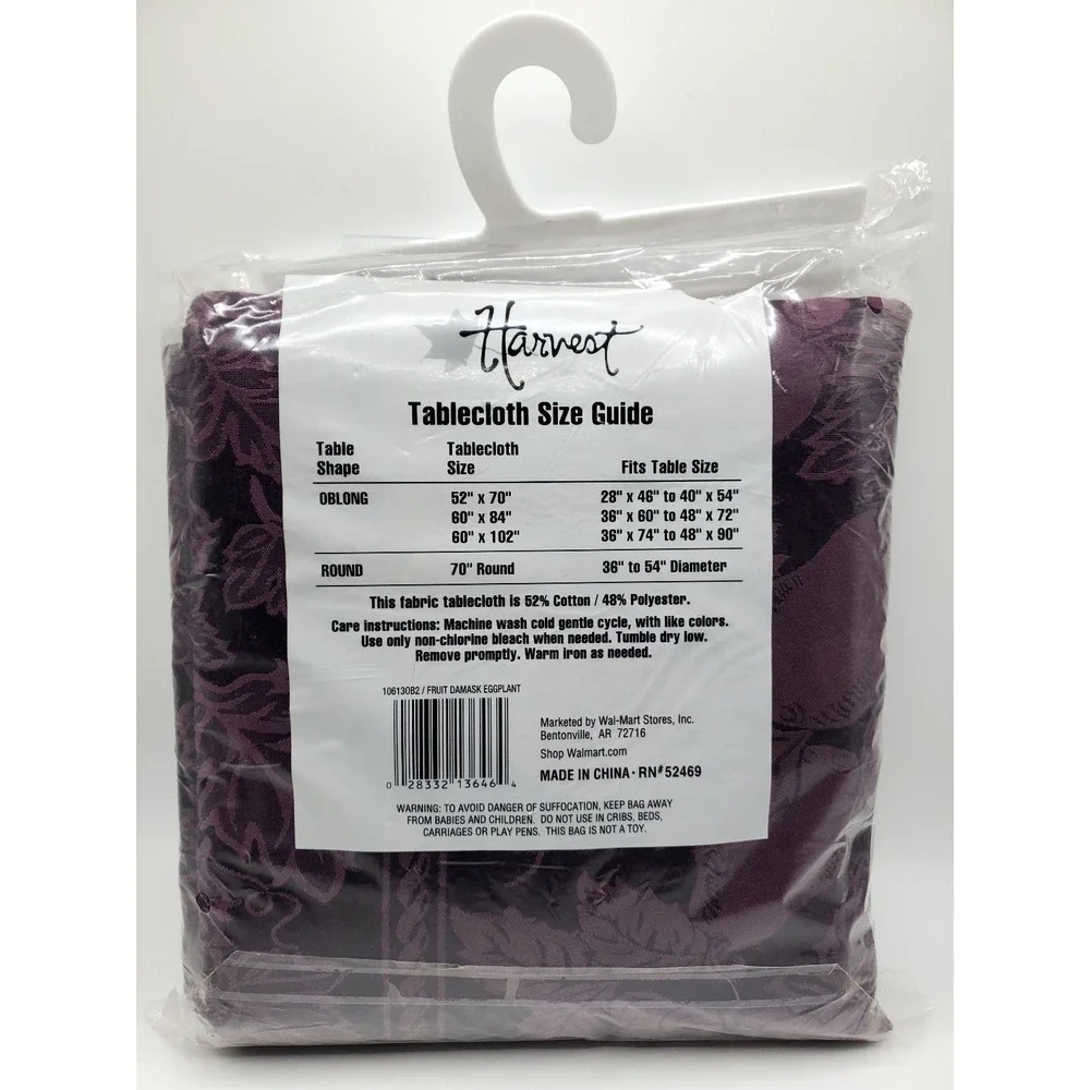 Harvest Tableckoth, Oblong, 60